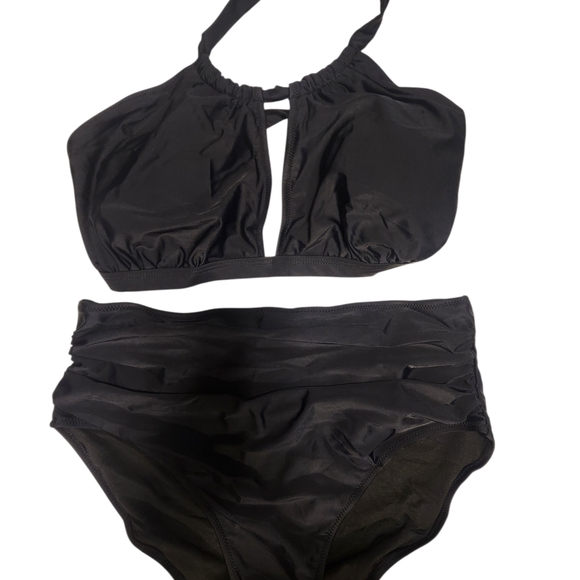 Black Halter Bikini Set - Picture 6 of 6